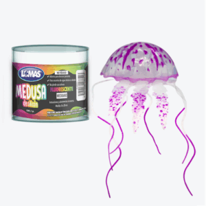 MEDUSA FLUORESCENTE MED COLORES SURTIDOS