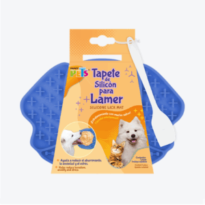 TAPETE P/LAMER CON ESPATULA MODELO PERRO
