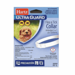 COLLAR ANTIPULGAS P/CACHORRO 2 EN 1 HARTZ