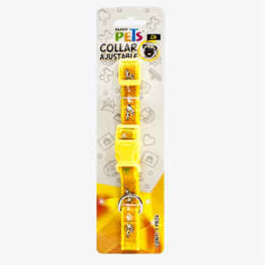 COLLAR CH DE NYLON C/LISTON BORDADO