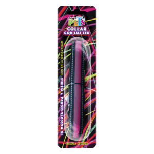COLLAR LED BANDAS REFLEJANTES GDE.
