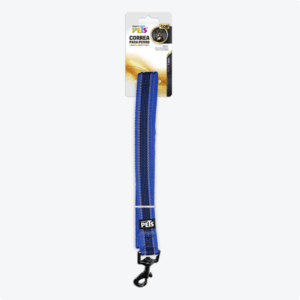 CORREA GDE CON ULTRA GRIP Y BANDAS REFLEJANTES AZUL