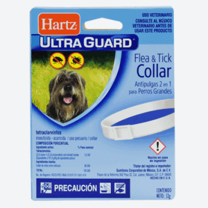 COLLAR ANTIPULGAS P/RAZAS GRANDES 2 EN 1 HARTZ