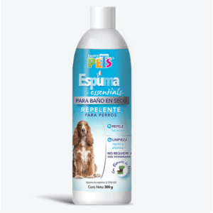 ESPUMA REPELENTE P/BAÑO EN SECO ESSENTIALS 300 G.