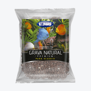 GRAVA P/ACUARIO – MARMOL ROJO VINO 3 KG