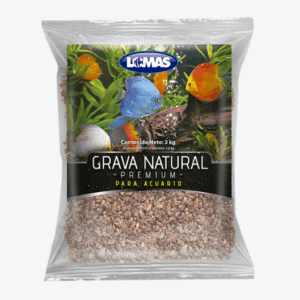GRAVA PARA ACUARIO – MARMOL ROSA VETEADO 2.5 KG