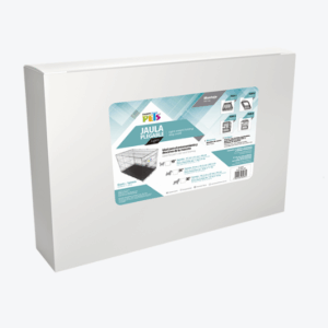 JAULA METALICA PLEGABLE 19 IN (48 CM) - 1 PUERTA