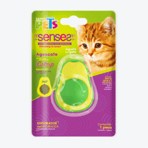 JUGUETE AGUACATE C/BOLA DE CATNIP P/ GATO PLAY