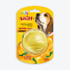 JUGUETE PELOTA C/AROMA MANGO SNIFF