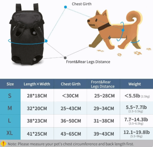 MOCHILA CANGURERA MED PARA MASCOTA - Image 3
