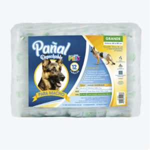 PAÑAL GDE P/MACHO - 12 PZ