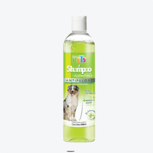 SHAMPOO ANTIPULGAS ESSENTIALS 500 ML.