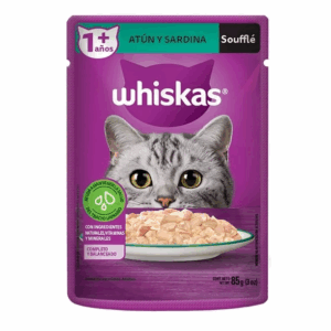 SOBRE GATO WHISKAS ATUN Y SARDINA SOUFFLE