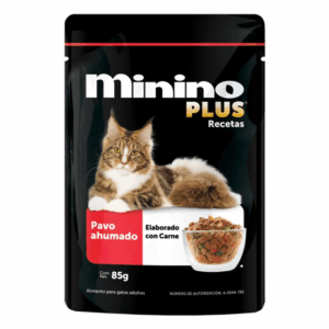 SOBRE MININO PLUS PAVO AHUMADO 85g