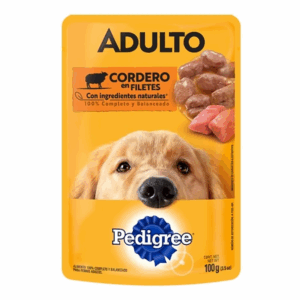 SOBRE PEDIGREE ADULTO CORDERO EN FILETE