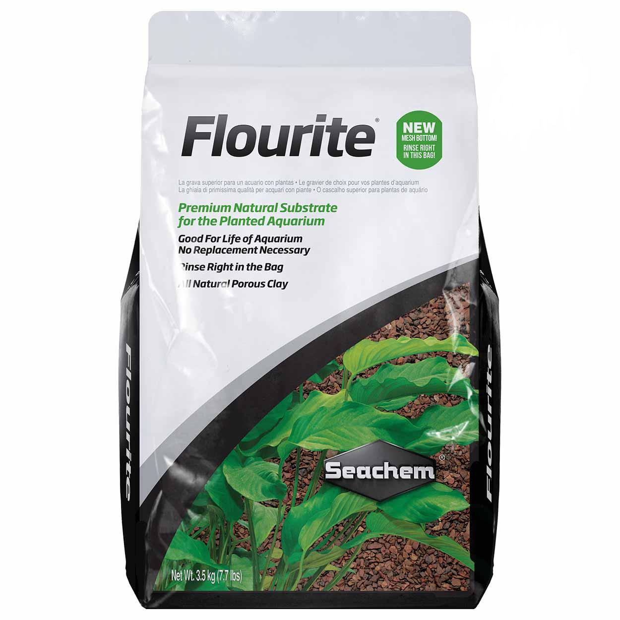 Sustrato Flourite De 3.5 Kg Peces Abono Acuario